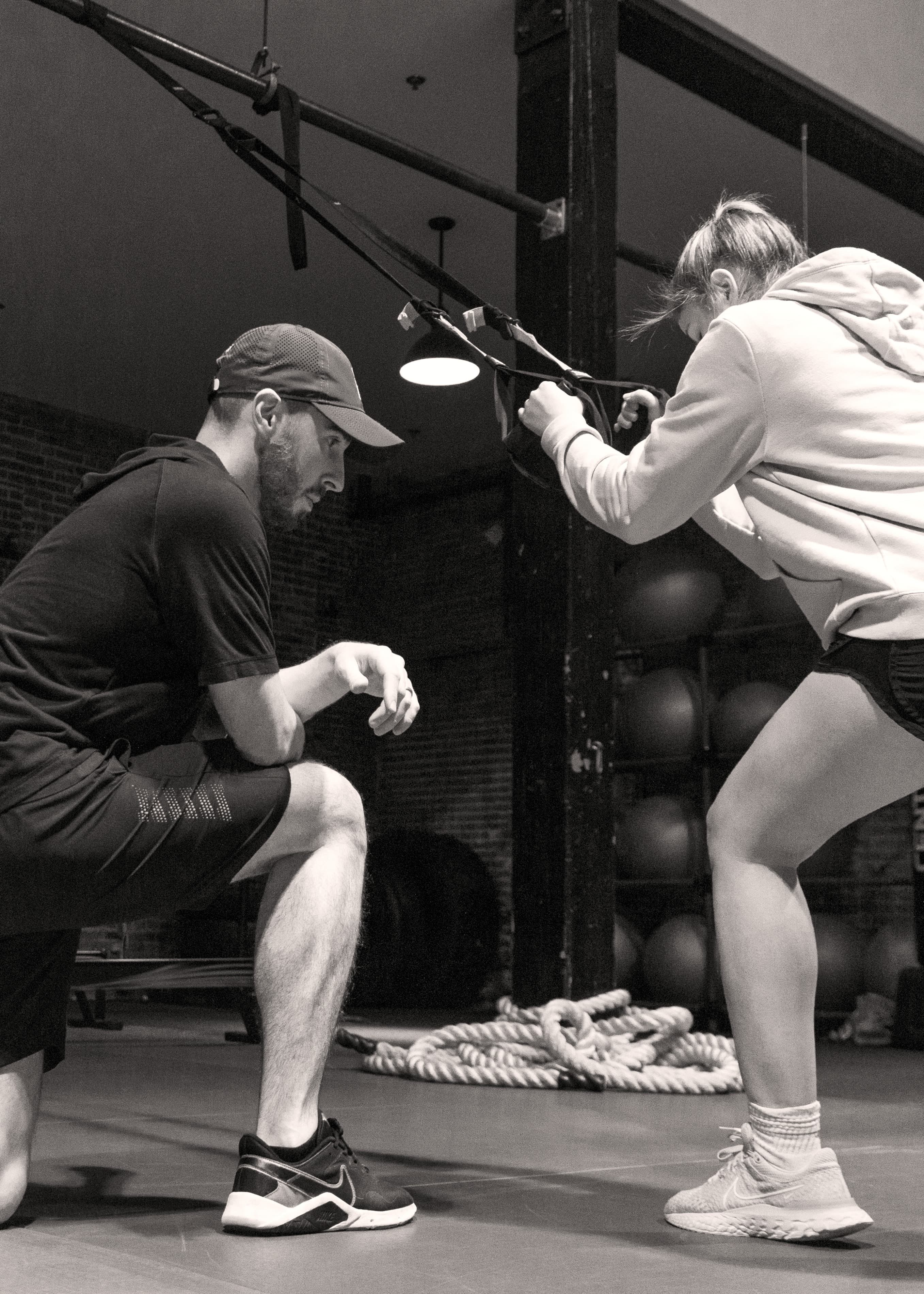 Personal training session
